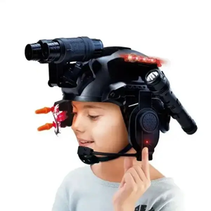 اسباب بازی کلاه پلیس چراغ قوه دار تیر پرتاب کن SWAT Commander Helmet Set_اسباب بازی مشاغل